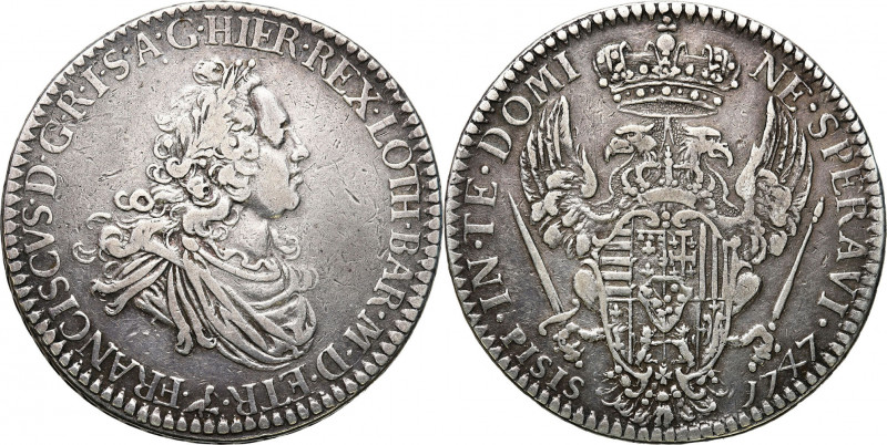 Italy
Italy. 10 Paoli Francesco Stefano di Lorena 1747, Florence 

Wiekowa pa...