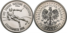 Nickel Probe Coins
POLSKA / POLAND / POLEN / PATTERN / PRL / PROBE / SPECIMEN

III RP. PROBA / SPECIMEN Nickel 20.000 zlotych 1993 XVII Zimowe IO. ...