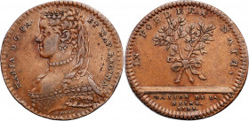 Medals and plaques
POLSKA/ POLAND/ POLEN / POLOGNE / POLSKO

Poland / France. Maria Leszczyska - Queen of France. Chip 1728, copper 

Aw.: Popier...