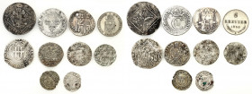World coins sets
World - Hungary, Austria, Italy, Sweden, Germany, set of 10 silver coins 

Zróżnicowany zestaw srebrnych monet, egzemplarze w różn...