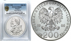John Paul II coin collection
POLSKA / POLAND / POLEN / POLOGNE / POLSKO / Pope John Paul II / Papst Johannes Paul II

PRL. 200 zlotych 1986 Pope Jo...