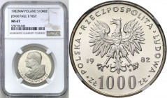 John Paul II coin collection
POLSKA / POLAND / POLEN / POLOGNE / POLSKO / Pope John Paul II / Papst Johannes Paul II

PRL. 1000 zlotych 1982 Pope J...