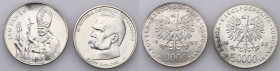 Polish Gold Coins since 1949
POLSKA / POLAND / POLEN / POLOGNE / POLSKO

PRL. 50.000 zlotych 1988 Józef Piłsudski i 10.000 zlotych 1987 Pope John P...