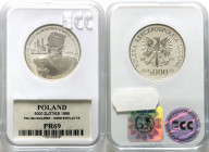 Coins Poland People Republic (PRL)
POLSKA / POLAND / POLEN / POLOGNE / POLSKO

PRL. 5.000 zlotych 1989 Westerplatte GCN PR69 

Menniczy egzemplar...