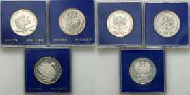 Coins Poland People Republic (PRL)
POLSKA / POLAND / POLEN / POLOGNE / POLSKO

PRL. 500 zlotych SILVER 1984 – 1986 – set 3 coins 

Monety w orygi...