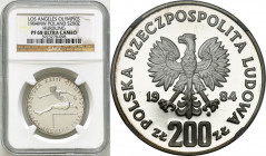 Coins Poland People Republic (PRL)
POLSKA / POLAND / POLEN / POLOGNE / POLSKO

PRL. 200 zlotych 1984 XXIII Igrzyska Los Angeles NGC PF68 ULTRA CAME...