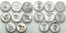 Coins Poland People Republic (PRL)
POLSKA / POLAND / POLEN / POLOGNE / POLSKO

PRL. 100-200 zlotych 1978-1980, set 8 coins 

Monety bez kapsli, n...