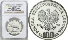 Coins Poland People Republic (PRL)
POLSKA / POLAND / POLEN / POLOGNE / POLSKO

PRL. 100 zlotych 1978 Łoś NGC PF68 ULTRA CAMEO 

Menniczy egzempla...
