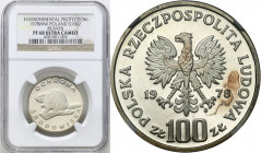 Coins Poland People Republic (PRL)
POLSKA / POLAND / POLEN / POLOGNE / POLSKO

PRL. 100 zlotych 1978 Bóbr NGC PF68 ULTRA CAMEO 

Menniczy egzempl...