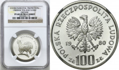 Coins Poland People Republic (PRL)
POLSKA / POLAND / POLEN / POLOGNE / POLSKO

PRL. 100 zlotych 1980 Głuszec NGC PF68 ULTRA CAMEO (MAX) 

Mennicz...