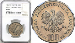 Coins Poland People Republic (PRL)
POLSKA / POLAND / POLEN / POLOGNE / POLSKO

PRL. 100 zlotych 1984 – 40 lat PRL NGC MS66 (2 MAX) 

Druga najwyż...