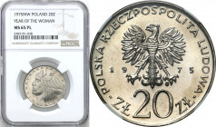 Coins Poland People Republic (PRL)
POLSKA / POLAND / POLEN / POLOGNE / POLSKO

PRL. 20 zlotych 1975 Rok Kobiet NGC MS 65PL (Proof like) (2MAX) 

...
