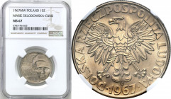 Coins Poland People Republic (PRL)
POLSKA / POLAND / POLEN / POLOGNE / POLSKO

PRL. 10 zlotych 1967 Skłodowska NGC MS67 (2MAX) 

Druga najwyższa ...