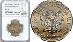 Coins Poland People Republic (PRL)
POLSKA / POLAND / POLEN / POLOGNE / POLSKO

PRL. 10 zlotych 1972 Tadeusz Kościuszko NGC MS67 (MAX) 

Najwyższa...