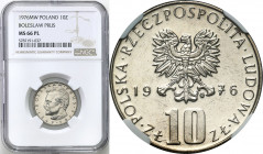 Coins Poland People Republic (PRL)
POLSKA / POLAND / POLEN / POLOGNE / POLSKO

PRL. 10 zlotych 1976 Bolesław Prus NGC MS66 PL (Proof like) (MAX) 
...