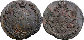 Collection of russian coins
RUSSIA / RUSSLAND / РОССИЯ

Rosja. Catherine II. 5 Kopek (kopeck) 1796 EM, Jekaterinburg - RARE 

Aw.: Ukoronowany mo...