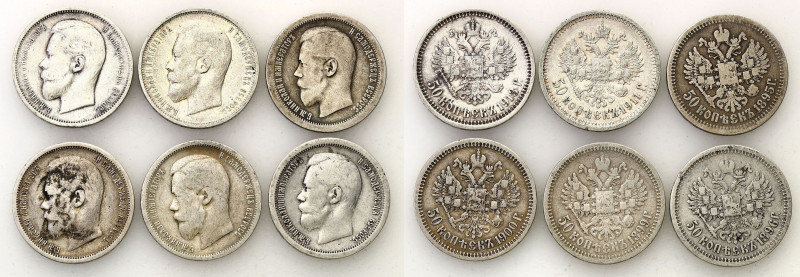 Collection of russian coins
RUSSIA / RUSSLAND / РОССИЯ

Rosja. Nicholas II. 5...