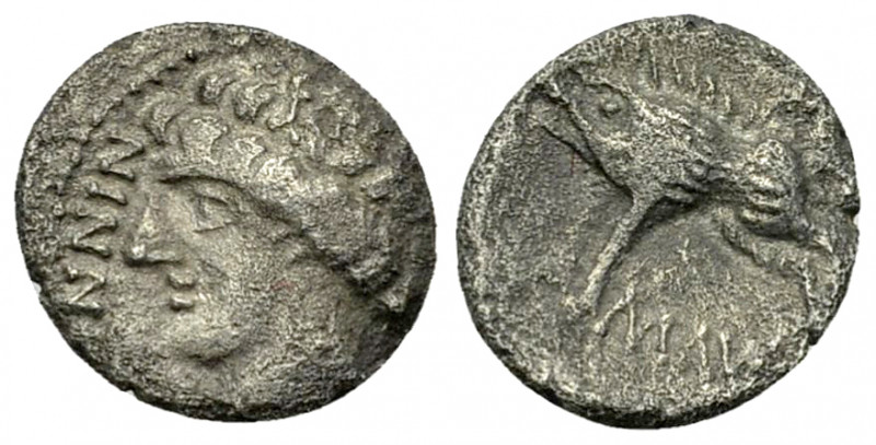 Helvetii AR Quinarius, Ninno type 

Central Gaul, Helvetii. AR Quinarius (13-1...
