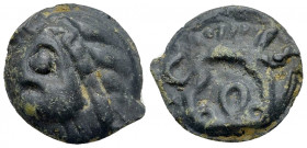 Leuci AE cast potin unit, c. 100-50 BC