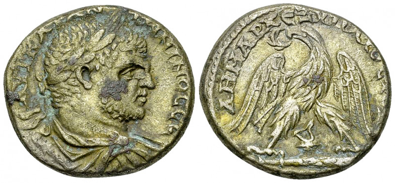 Caracalla BI Tetradrachm, Tyre 

Caracalla (198-217 AD). BI Tetradrachm (24-26...