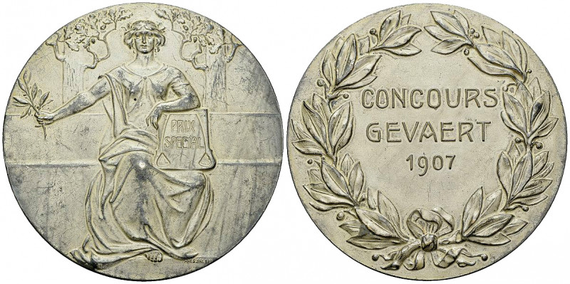 Belgium, Silvered AE Medal 1907, Photography 

Belgium. Silvered AE Medal 1907...