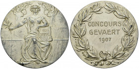 Belgium, Silvered AE Medal 1907, Photography