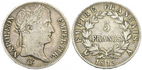 Napoléon I, AR 5 Francs 1813 A, Paris