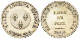France, AR 2 Francs 1814, Ange de paix