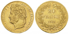 Louis Philippe I, AV 20 Francs 1839 A, Paris
