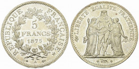 France, AR 5 Francs 1875 A, Paris