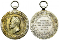 Napoléon III, AR Médaille 1863, Expédition du Mexique