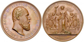 Tübingen, AE Medaille 1877, Universität