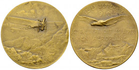 Frankreich, AE Medaille 1910, Jorge Chavez