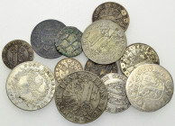 Genf, Lot von 12 Kantonalmünzen