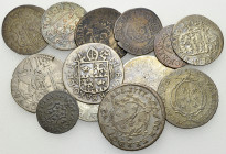Wallis, Lot von 13 Kantonalmünzen