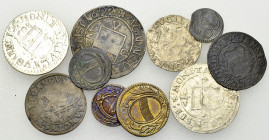 Zug, Lot von 10 Kantonalmünzen