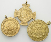 Deutschland, Lot von 3 AE Medaillen