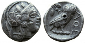 Attica, Athens. 454-404 BC. AR Tetradrachm.