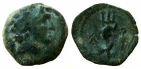 Seleukid Kingdom. Alexander Balas, 152-145 BC. AE 15 mm. Berytos mint.