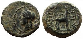 Phoenicia. Ake-Ptolemais. Pre-colonial Coinage. 2nd century BC. AE 14 mm.
