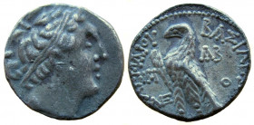 Ptolemaic Kingdom.  Ptolemy II Philadelphos, 285-246 BC. AR Tetradrachm.Contemporary imitation of Ake-Ptolemais mint issue