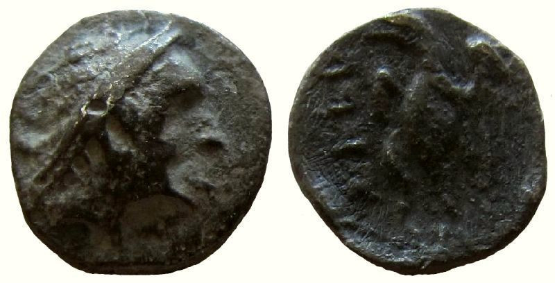 Judaea under Ptolemaic rule. Yehud. Ptolemy I Soter, 305-282 BC. AR Quarter Ma’a...