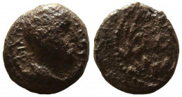 Judaea. Herod IV Philip, 4 BC-34 AD. AE 11 mm. Caesarea Paneas mint.