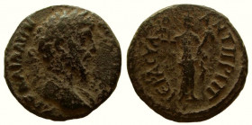 Decapolis. Antiochia ad Hippum. Lucius Verus, 161-169 AD. AE 24 mm.