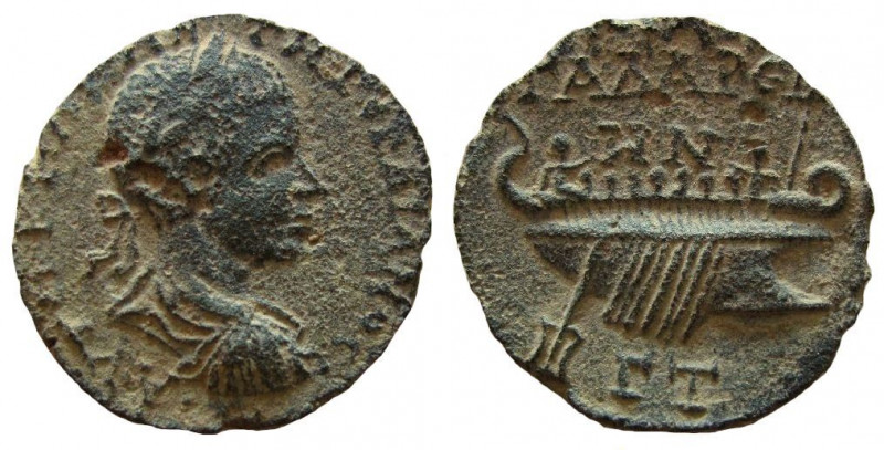 Decapolis. Gadara. Gordian III, 238-244 AD. AE 25 mm. 

Weight: 10.26 gm.
Dat...