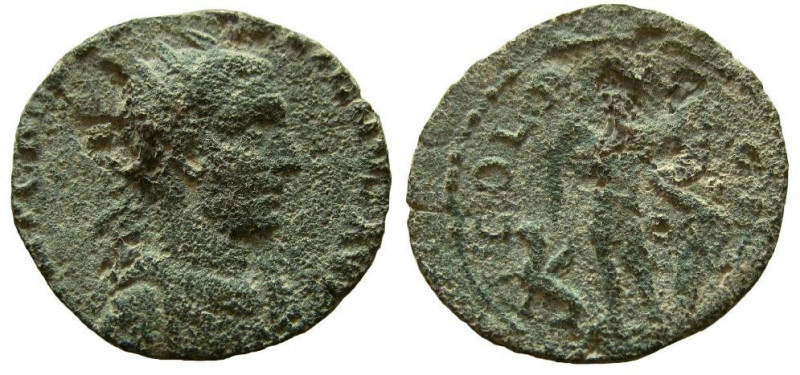 Phoenicia. Ake-Ptolemais. Gallienus, 253-268 AD. AE 26 mm. 

Weight: 13.37 gm....