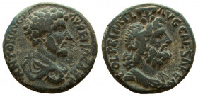 Judaea. Caesarea Maritima. Marcus Aurelius, 161-180 AD. AE 25 mm.