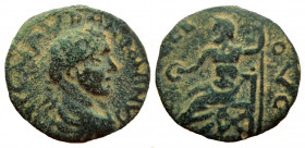 Arabia. Esbus. Elagabalus, 218-222 AD. AE 23 mm.