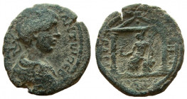 Arabia. Petra. Caracalla, 198-217 AD. AE 24 mm.