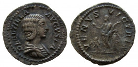 Plautilla. Augusta, 202-205 AD. AR Denarius. Rome mint.